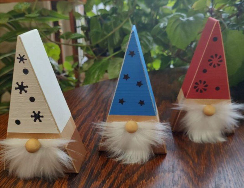 Мастер-класс «Дед мороз на ёлку» от Опилкино